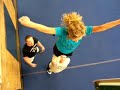 Slippery Rock CO-ED Cheer Partner Stunt Highlight Vid #1