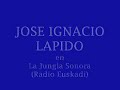 José Ignacio Lapido en La Jungla Sonora de Radio Euskadi