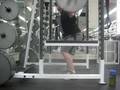 135 lbs x 22 on Squats