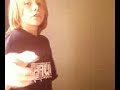 me walking thru a wall!!{this looks so fake but cool!}