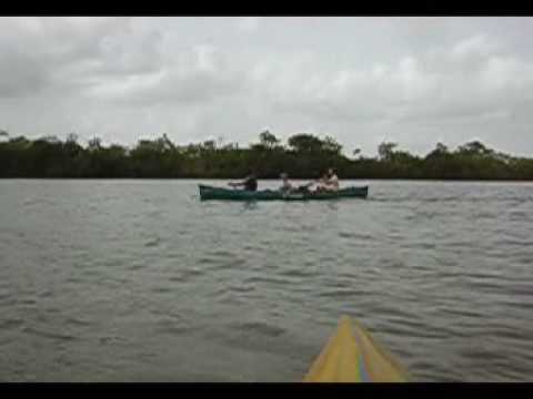 canoeing the gambia