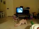 Leah copying Barney