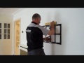 How to hang a flat screen TV.