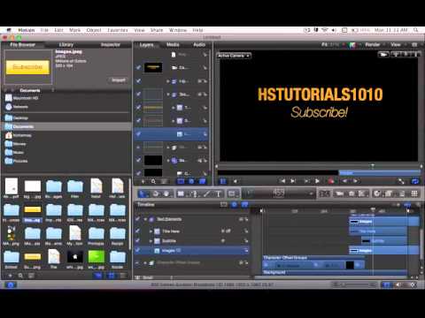 motion 5 tutorial shining - Today we cover on how to use the built in Behaviours and use a user requested template. Please RATE, Subscribe, and enjoy the video. MyAppleProducts101: http...