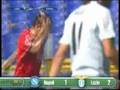 Lazio VS Napoli. Maurizio Domizzi goal for Napoli!