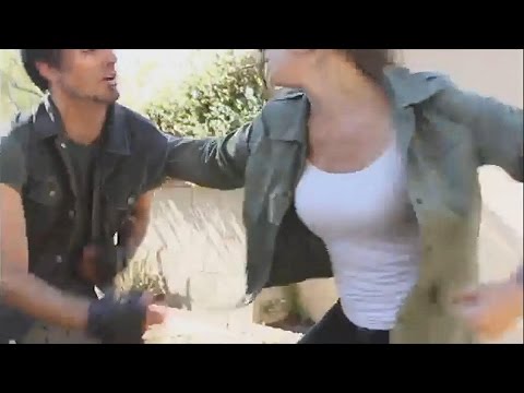 Brutal mixed fight