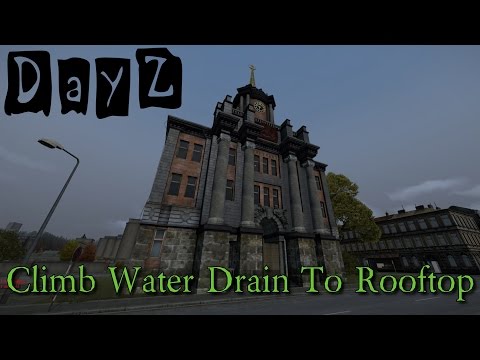 how to drain roof water