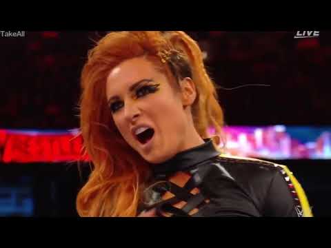 WWE wrestlemania 35 women's championships Raw title and smackdown title win by Bucky lynch '