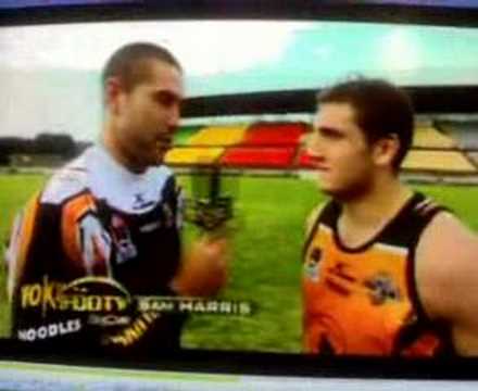 Wests Tigers comedy act