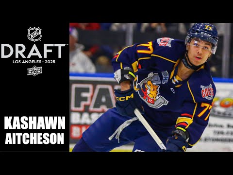 2025 NHL Draft : Kashawn Aitcheson - 24-25 Highlights