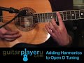 Advanced Guitar Lessons Adding Harmonics to Open D Tuning Advanced Guitar Lessons Adding Harmonics to Open D Tuning