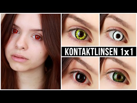 KONTAKTLINSEN 1x1 • EINFACH einsetzen, rausnehmen, Review & Demo!