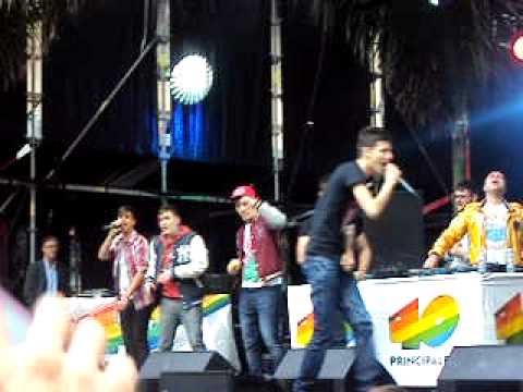 0 CHK & Xriz, Danny Romero, Critika & Saik junto a Juan Magan en el Carnaval de Tenerife