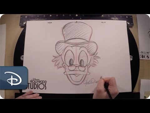 how to draw the d'in disney