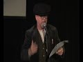 Bob Holman performs at the 10th Anniversary Urbana Party