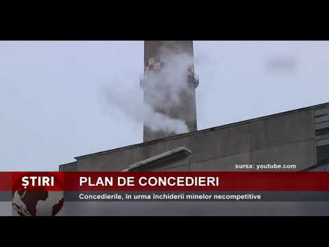 Plan de concedieri, în urma închiderii minelor necompetitive