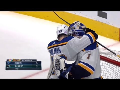 JOEL HOFER | NHL Debut Against Sharks