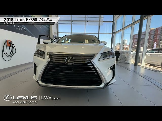 2018 Lexus RX 350 PREMIUM / CAMERA / TOIT OUVRANT / CUIR / MAGS- in Cars & Trucks in Laval / North Shore