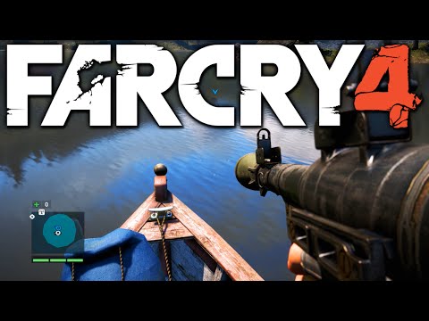 Far Cry 4 Funny Moments - Batman, Invisible Vehicles, Redneck Fishing (Funtage)