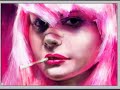 Smoking Cyborg Lady