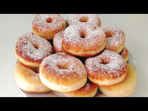 Рецепт пышных пончиков. Мягкие, воздушные и безумно вкусные пончики!