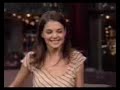 katie on letterman 4