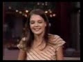 katie on Letterman 4