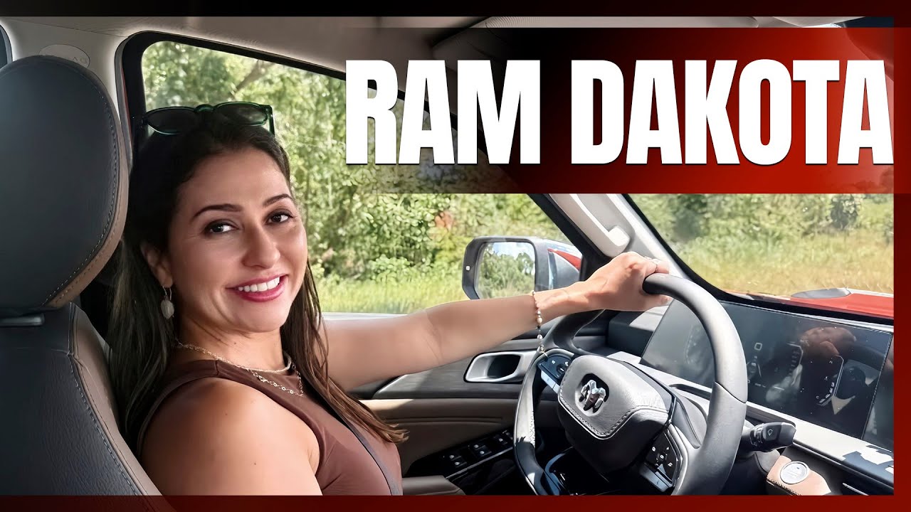 RAM Dakota Laramie 2026 vai para cima da Hilux