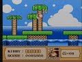 warning: there is some profanity in this video, children viewership is not recommended. you've been warned! note: yes, i know this video isn't even close to 15 minutes yet. however, the first four videos were recorded before the change. just letting you guys and girls know... kirby's adventure and its characters are copyright of hal laboratories, inc. and nintendo and was released on the nintendo entertainment system and the virtual console. recording, gameplay and commentary done by me. we're finally here at the ice cream islands. though, this place doesn't remind me of that sweet treat at all. nevertheless, the area offers little challenge to the player as of yet. maybe a few more traps, a few new enemies and mini-bosses but kirby will blow through this pretty smoothly. however, there's something wrong... meta knight, where's my candy!? what? you're sending your men after me!? what the heck? enjoy the video!
