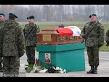 Tribute To Fallen Polish Soldiers in Iraq