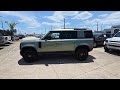 Used 2025 GREEN LAND ROVER 110 P300 S video 1