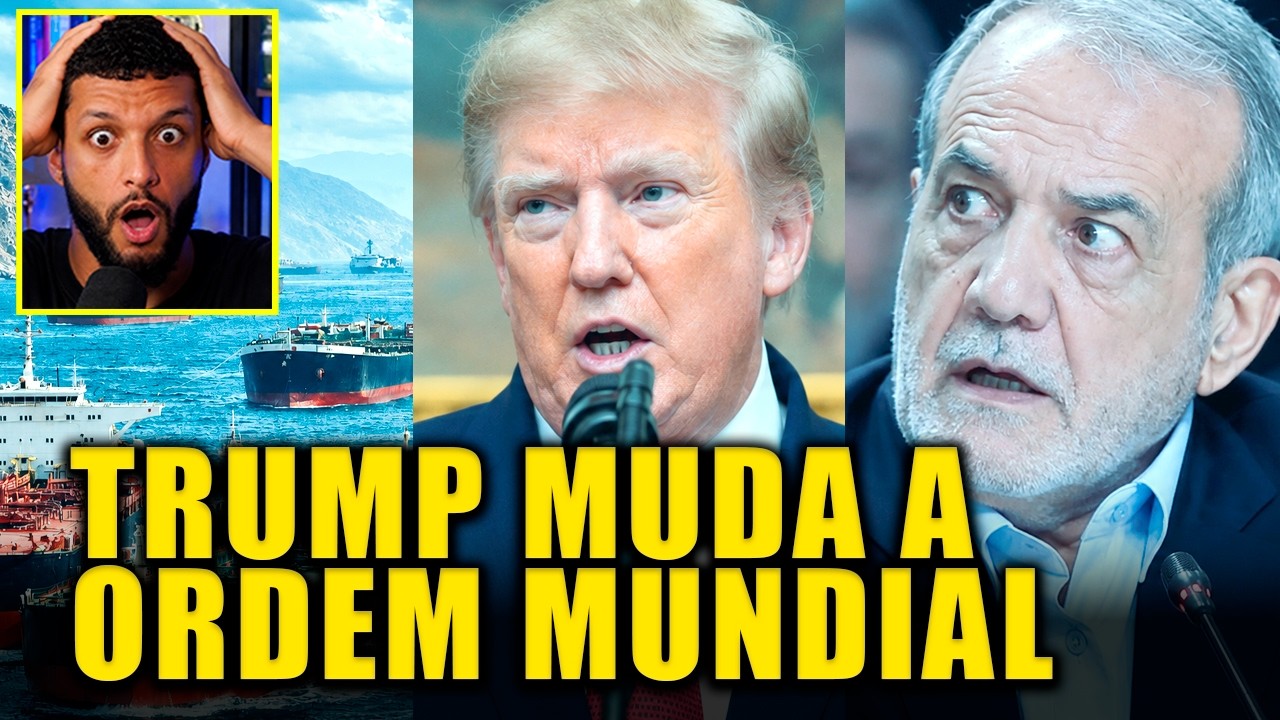 EUA IGNORARAM o Estreito de Ormuz PARA SEMPRE, Trump MUDA A ORDEM MUNDIAL