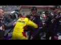 Joey Logano and Denny Hamlin fight at Bristol ...