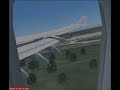 A340-600 Takeoff from VTBD Bankok
