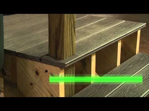 How to Install Trex Select Railing   Stairs HD