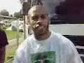Durrty Goodz backstage at Leeds Reggae concert