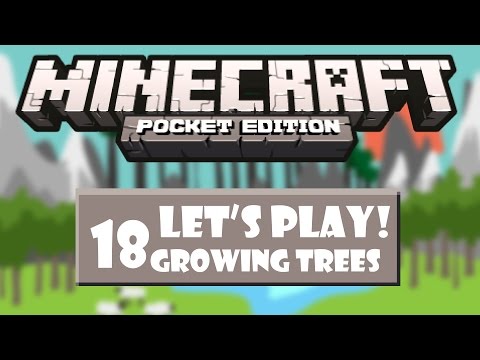 how to plant trees in minecraft pe