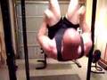 gravity boot situps