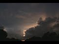 Stormy Sunset Over College Park in Orlando