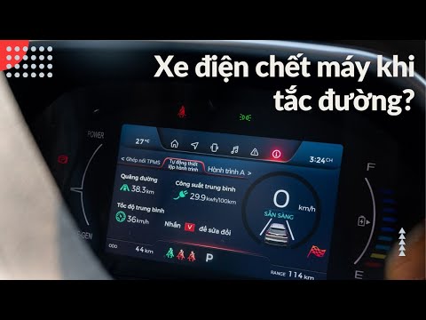 Xe điện khi tắc đường có hao pin hơn bình thường?