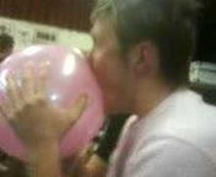 carl and andre! kiked in the balls