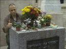greg malcolm visits jim morrison's grave .. people are strange
