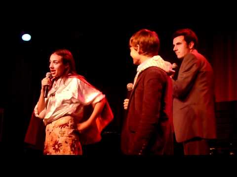 Andrew Keenan Bolger - Miranda Sings shows off another magic trick alongside Christopher Ballinger and then performs