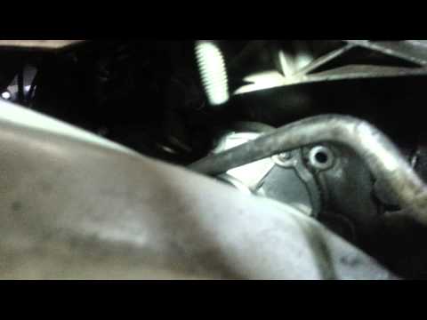 2008 Buick Enclave water pump replacement