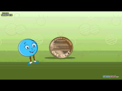 Let's Learn About the CIRCLE SHAPE *Math for Kids*