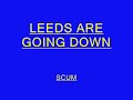Leeds are going down