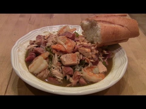 Chicken & Sausage Gumbo Homemade