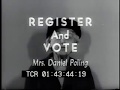 Register and Vote Public Service Announcement