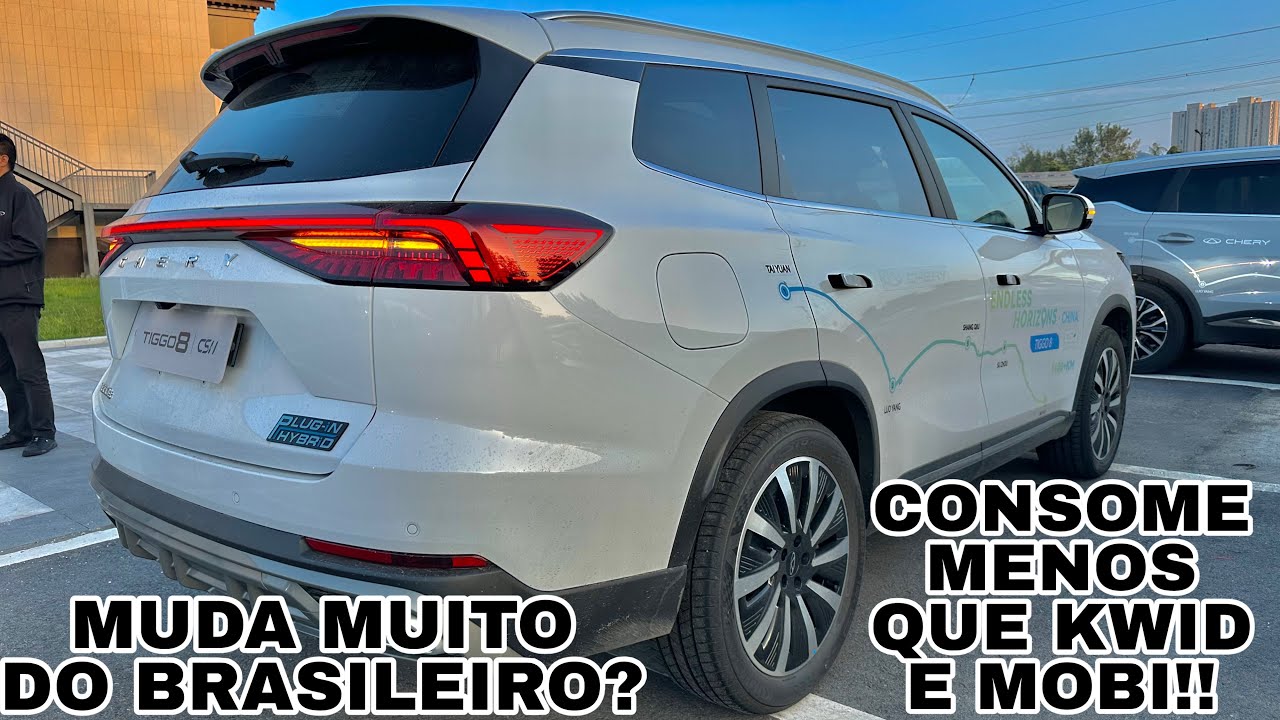 TEST DRIVE CHERY TIGGO 8 HÍBRIDO PLUGIN 2026 NA CHINA | TEREMOS ESSE MODELO NO BRASIL??