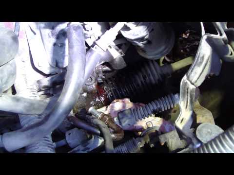 how to fix a power steering hose leak